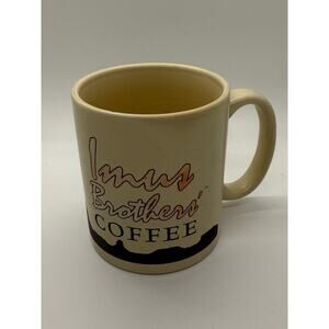 Vintage 90s Imus Brothers' Coffee Southwestern Mug